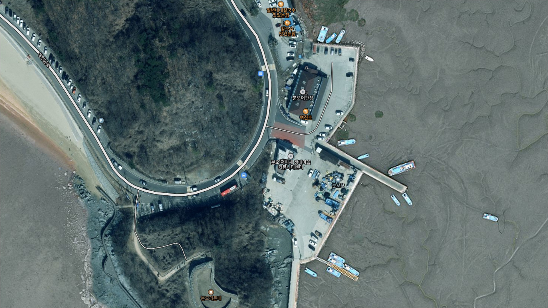 분오항 주변 모습 1