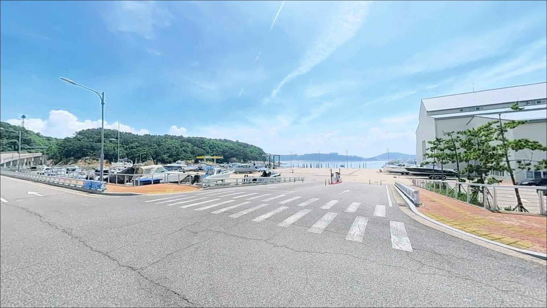 왕산마리나항 주변 모습 3