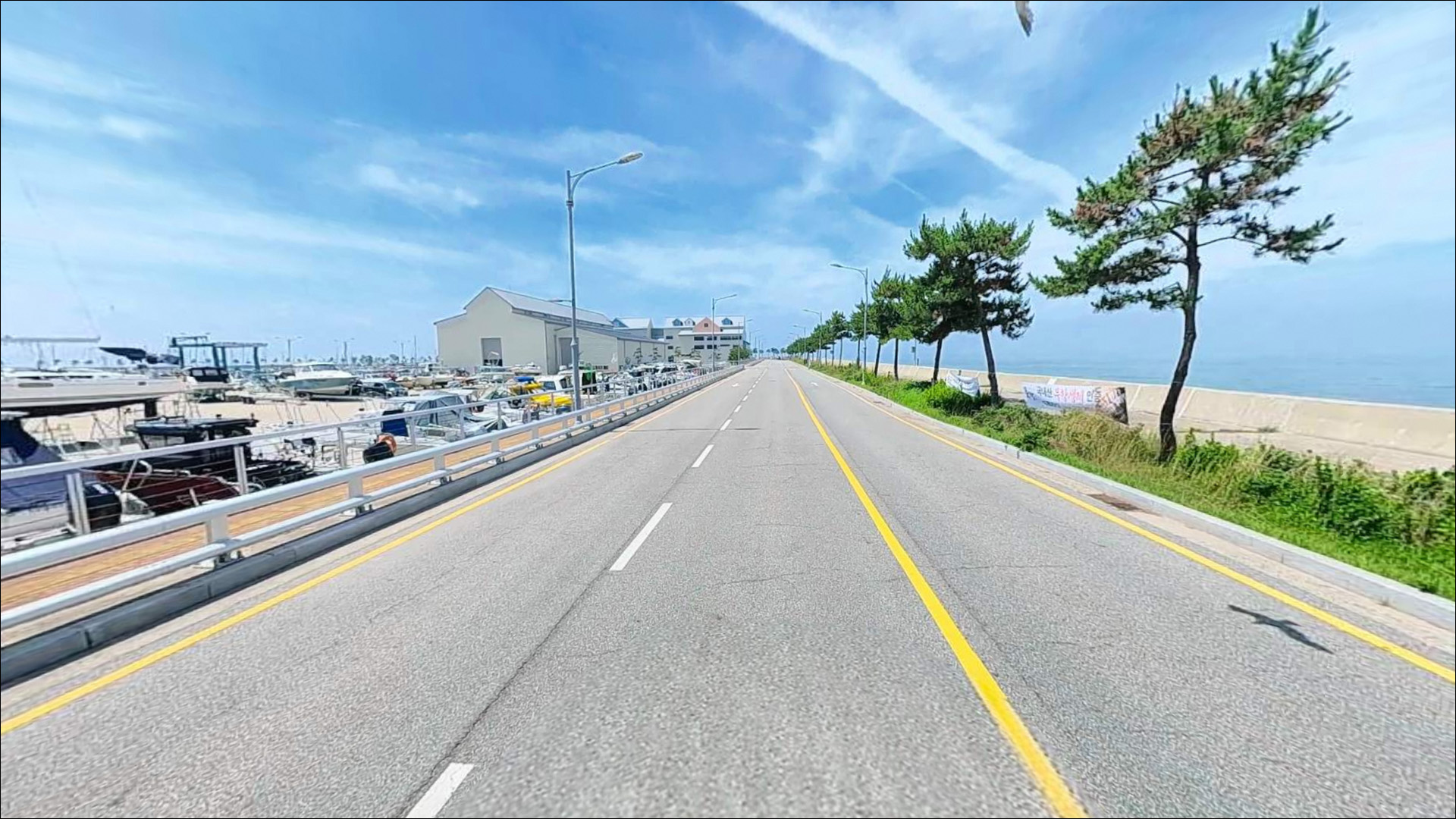 왕산마리나항 주변 모습 9