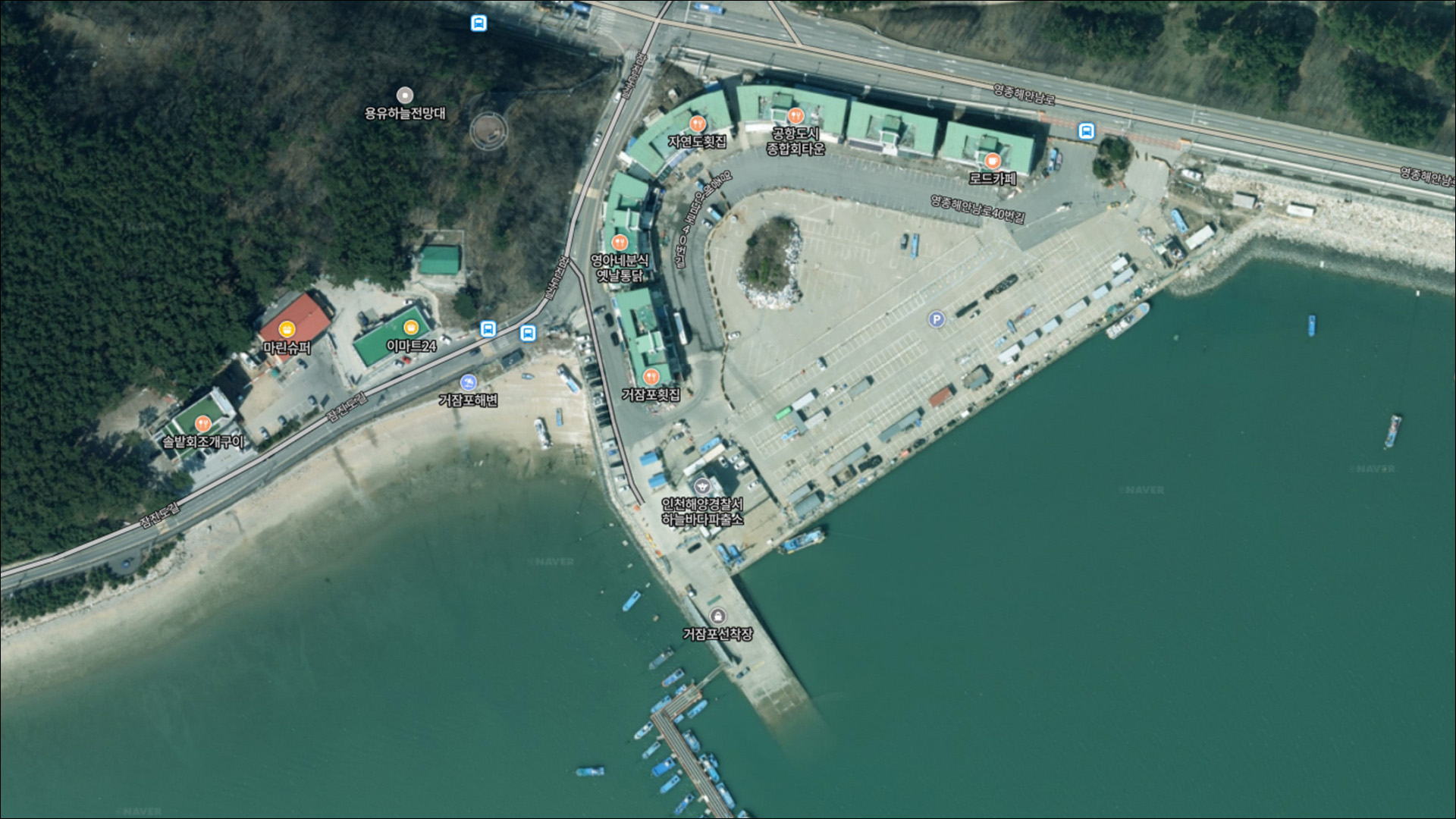 거잠포선착장 주변 모습 1