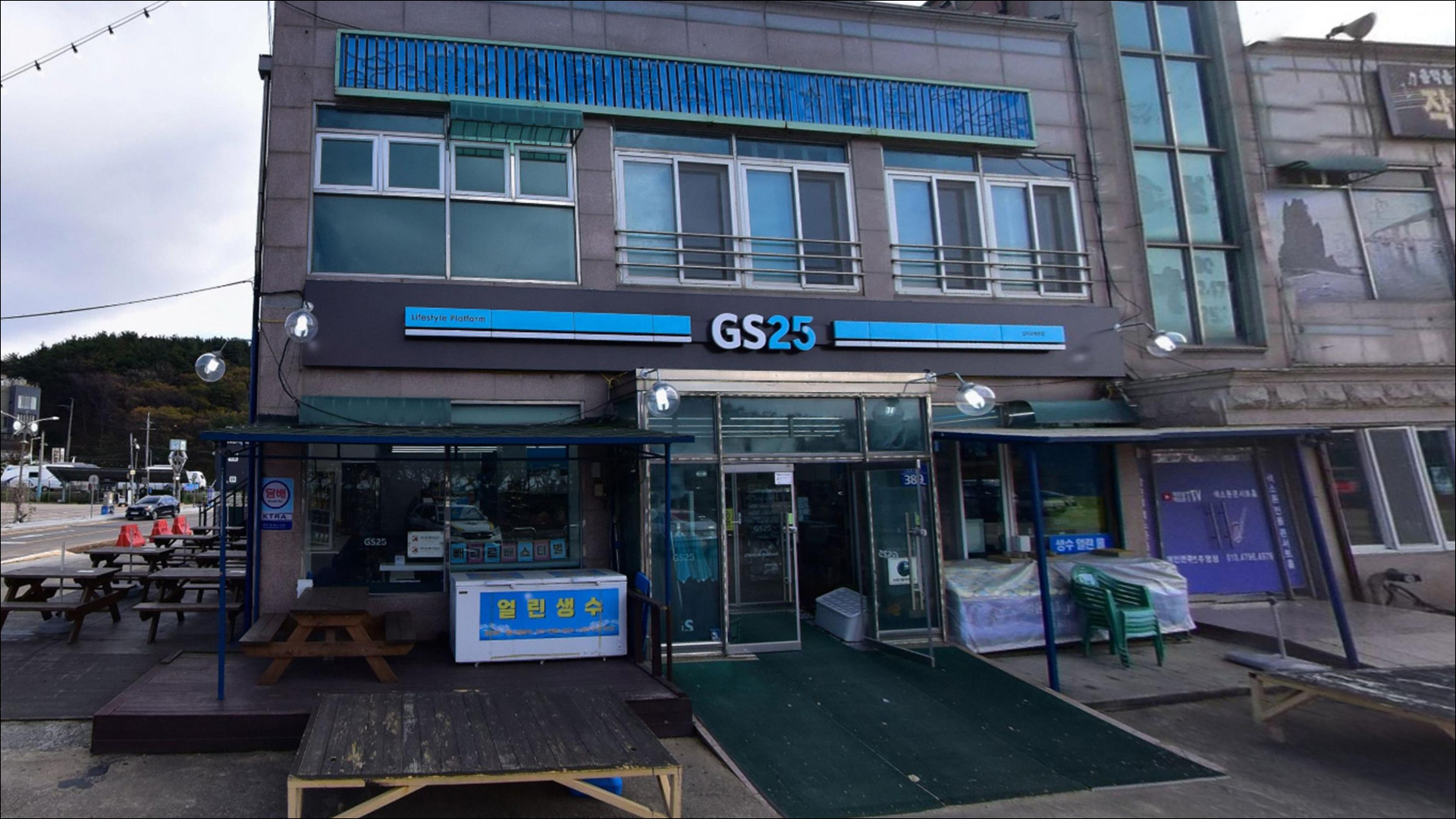십리포해수욕장 공영주차장 주변 모습 8