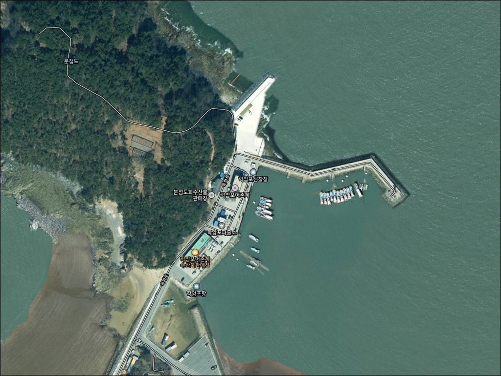학암포항 주변 모습 1