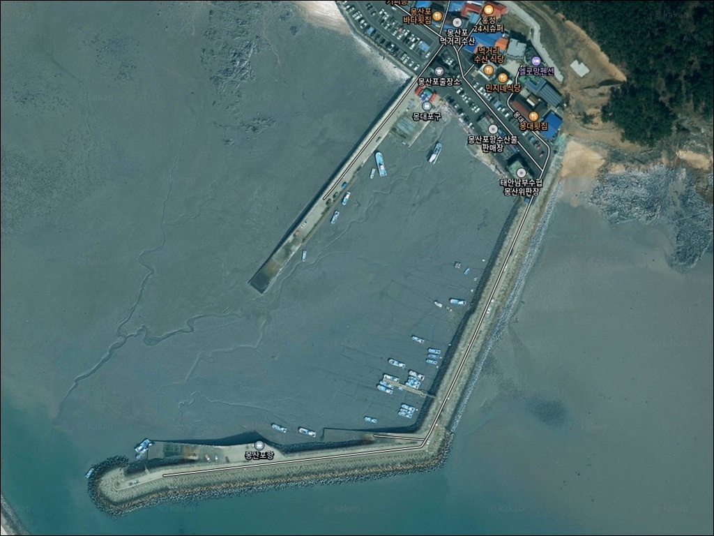 몽산포항 주변 모습 1