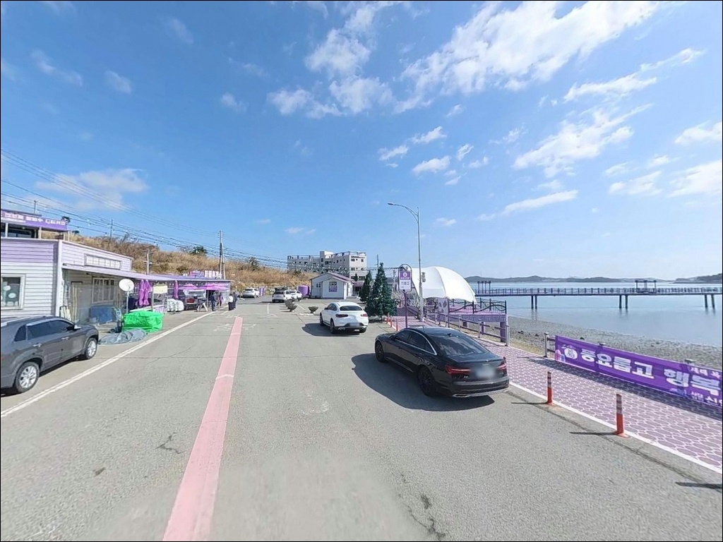 박지도 주차장 주변 모습 7