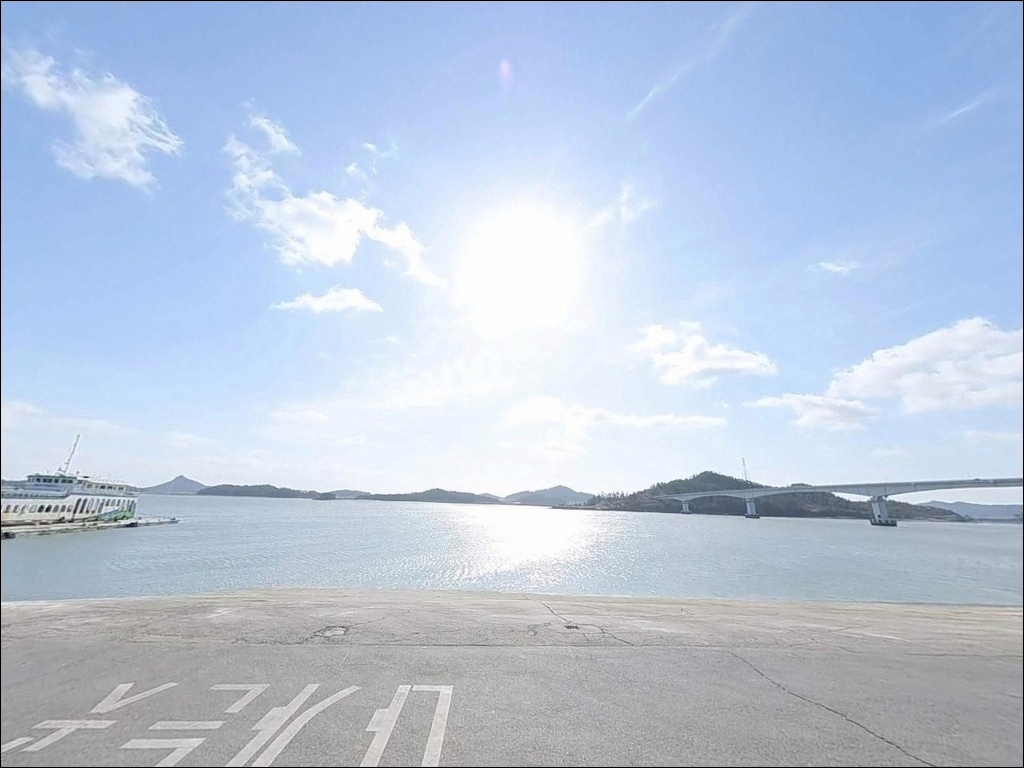 암태도 남강선착장 주변 모습 7