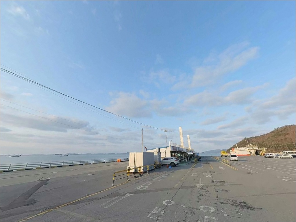 송공항(송공리선착장) 주변 모습 2