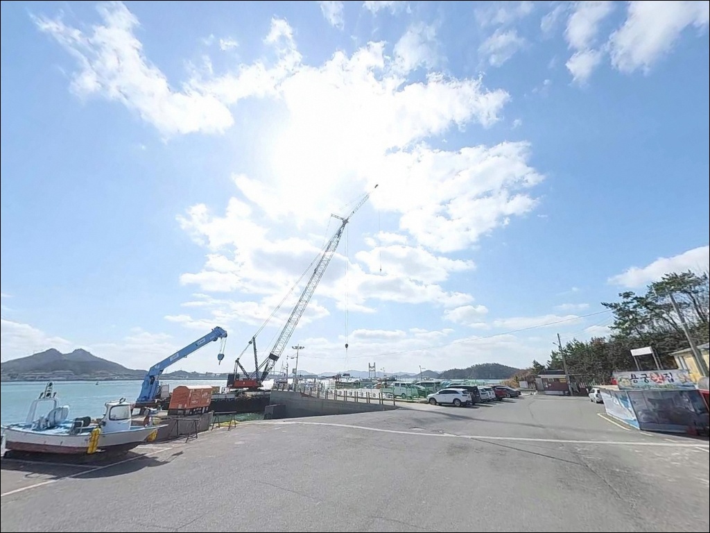 압해도선착장 주변 모습 4