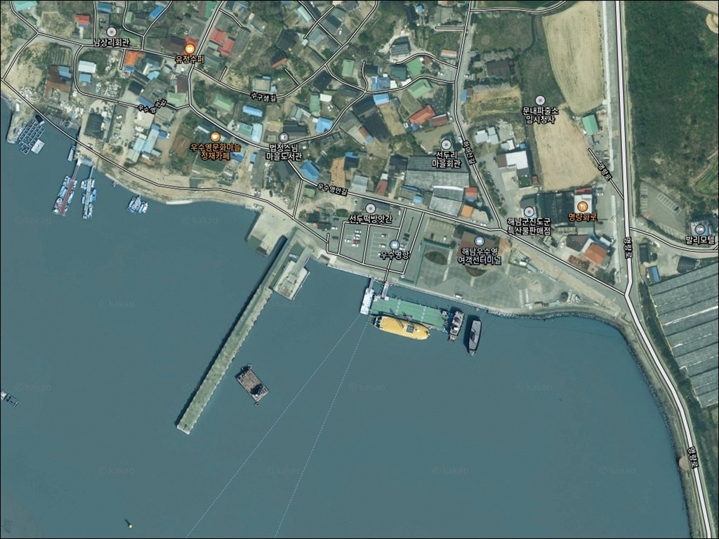 우수영항 주변 모습 1