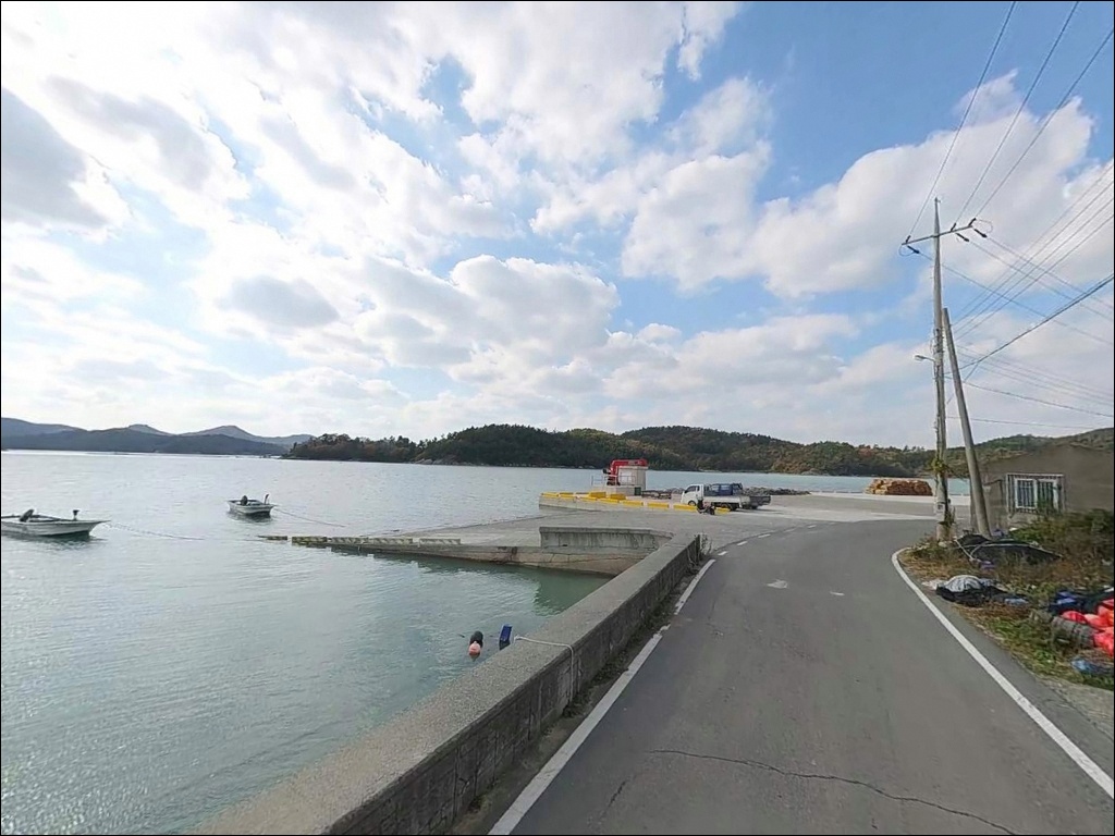 만길리 선착장 주변 모습 2