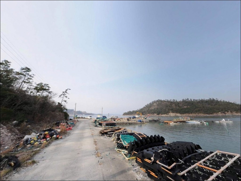 벽파리 선착장 주변 모습 2