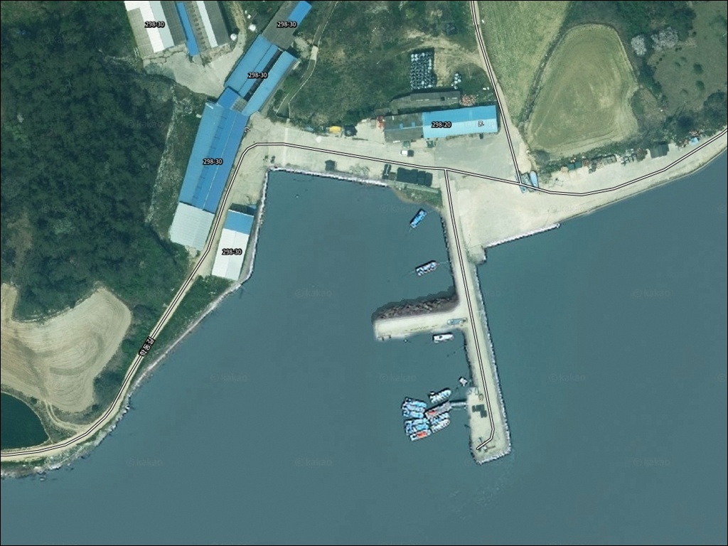 삼정방파제(학동리선착장) 주변 모습 1