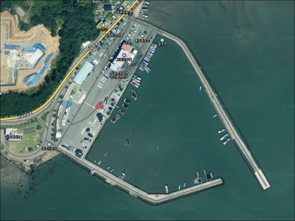 율포항 주변 모습 1