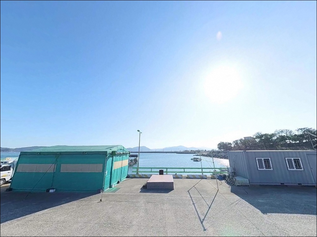 용동항(고흥만방조제 선착장) 주변 모습 8