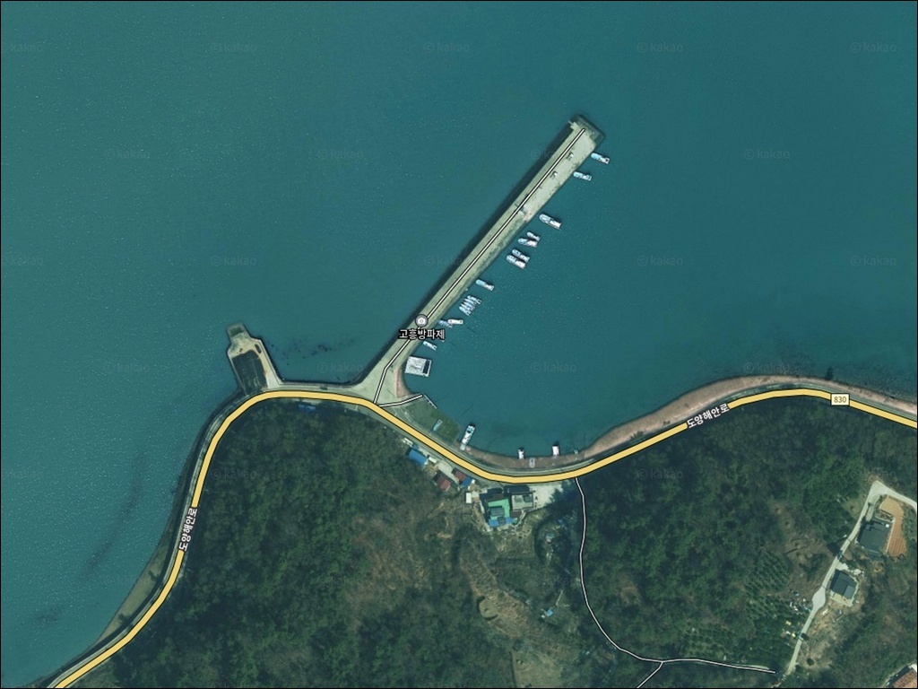 고흥방파제 주변 모습 1