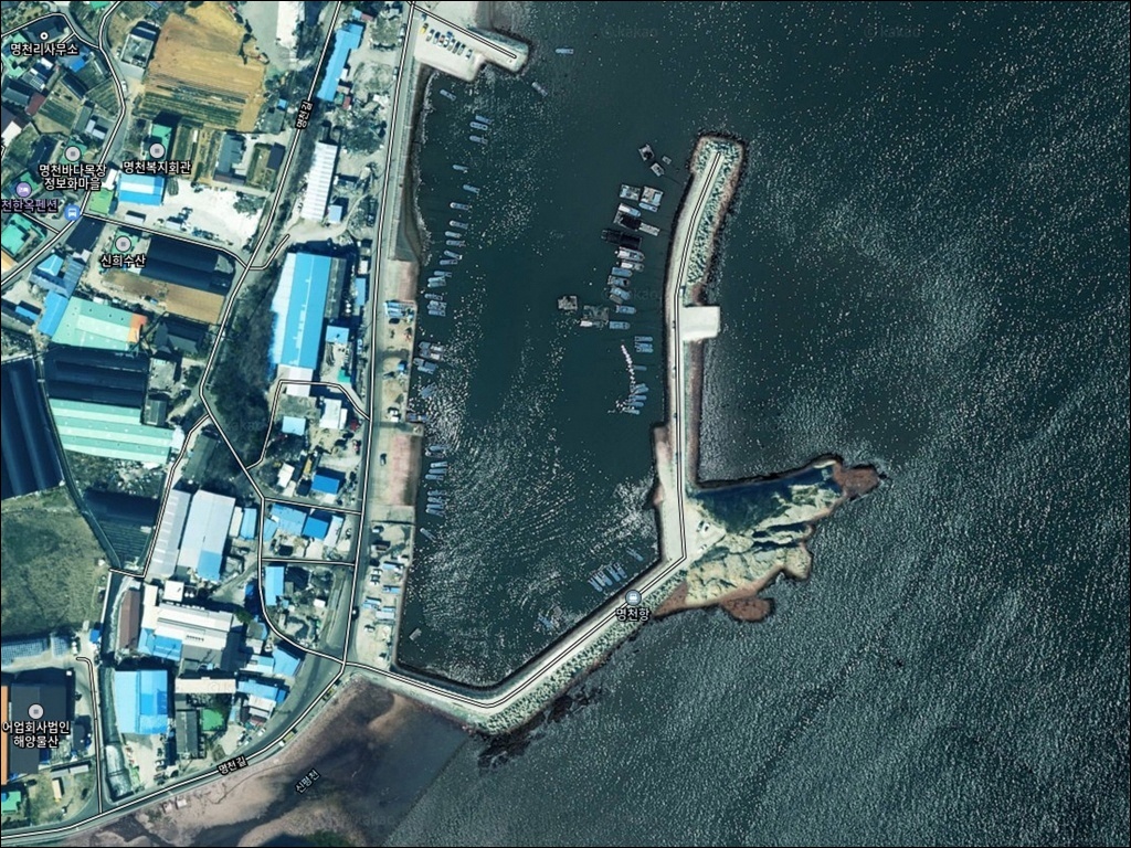 명천항 주변 모습 1