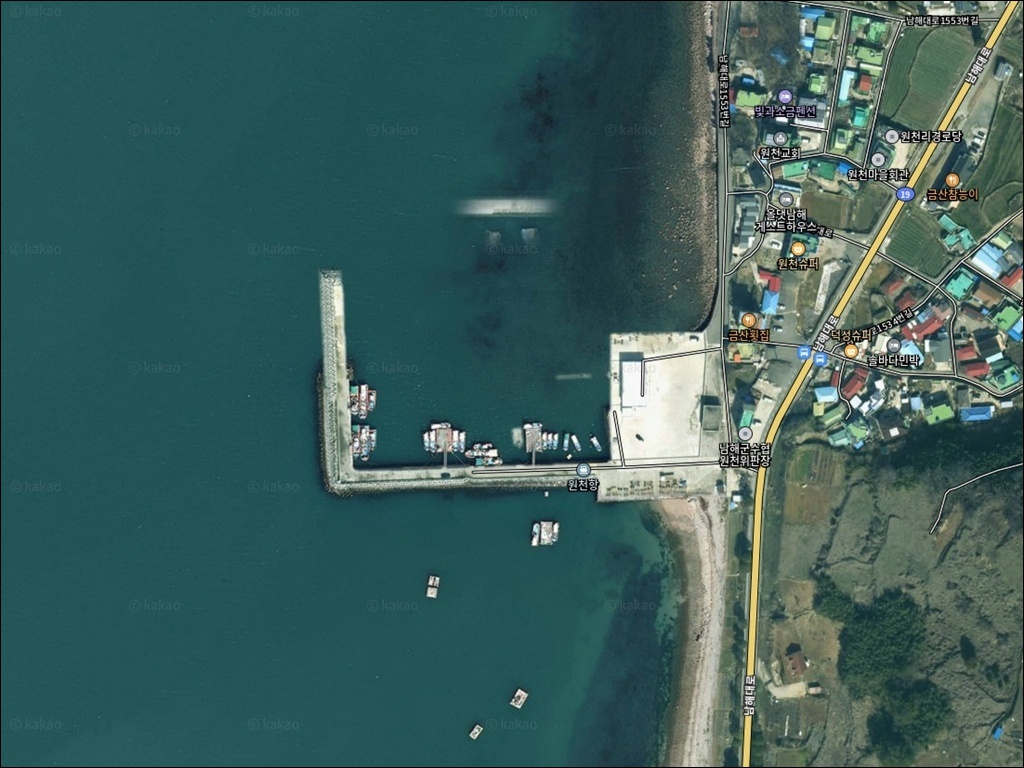 원천항(원천방파제) 주변 모습 1