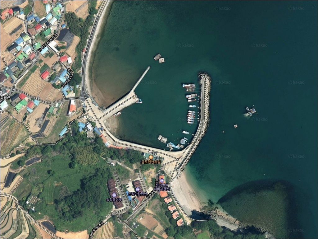 상주리방파제 주변 모습 1