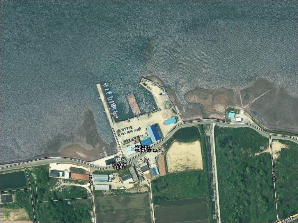 금송방파제 주변 모습 1