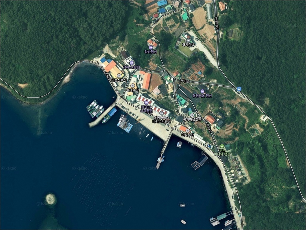 인평항 주변 모습 1