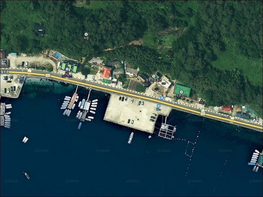 장촌선착장 주변 모습 1