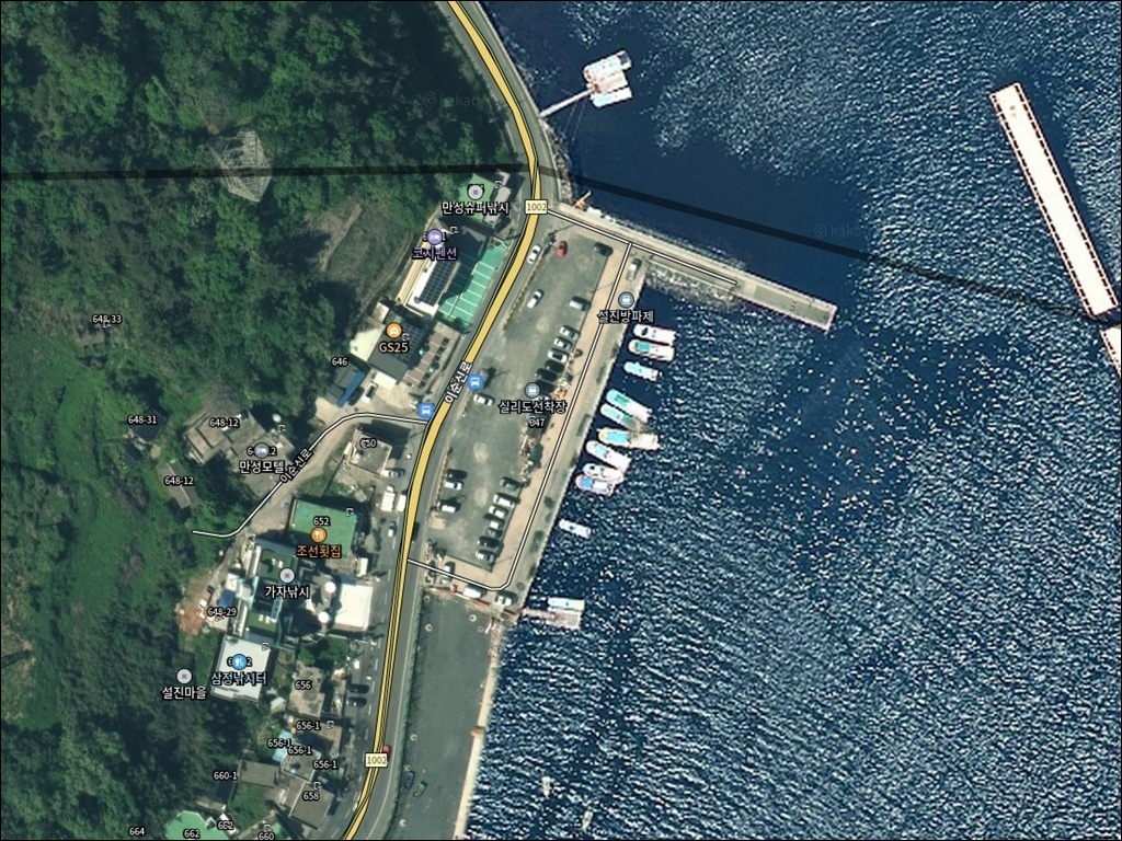 설진방파제 주변 모습 1