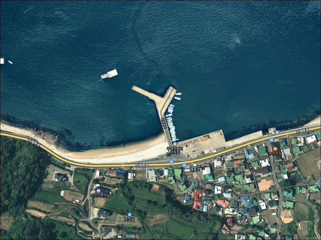 구영방파제(구영카페리선착장) 주변 모습 1