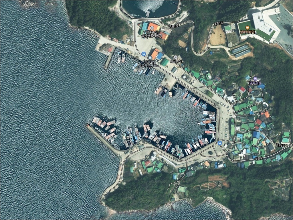 죽림항 주변 모습 1