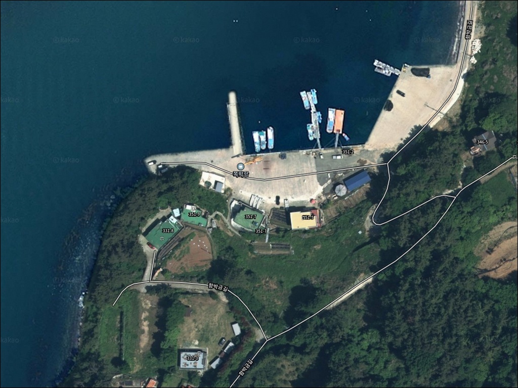 쪽박항(함박금방파제) 주변 모습 1