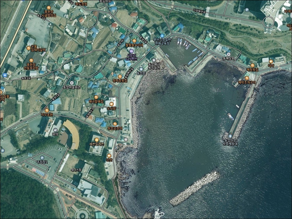동암항(동암방파제) 주변 모습 1