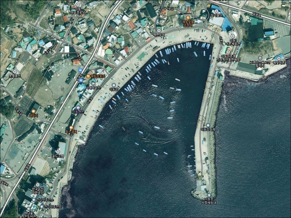 이동항(이동방파제) 주변 모습 1